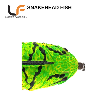 LURESFACTORY - SNAKEHEAD FISH 4cm 6.6g SOFT LURE TOPWATER