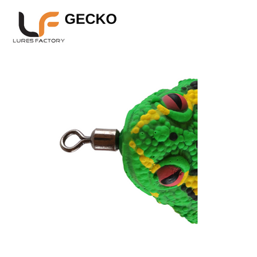 LURESFACTORY - GECKO RUBBER FROG 4cm 6.5g SOFT FROG