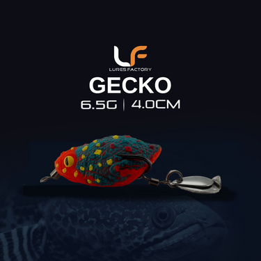 LURESFACTORY - GECKO RUBBER FROG 4cm 6.5g SOFT FROG
