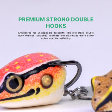 LURESFACTORY - VAGABOND FROG 2.8cm 5g SOFT FROG BLADE TOPWATER