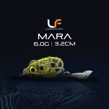 LURESFACTORY - MARA FROG 32mm 6g SOFT FROG TOPWATER