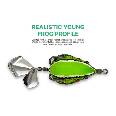 LURESFACTORY - JADO FROG 35mm 7g SOFT FROG BLADE SPOON