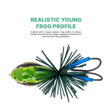 LURESFACTORY - LITTLE FROG HARD RESIN 3.2cm 5.2g JUMP FROG HARUAN TOPWATER