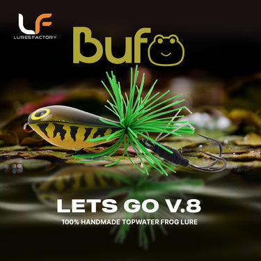 LURESFACTORY - BUFO LET'S GO V.8 4.5cm 8g HARDBODY LURE TOPWATER