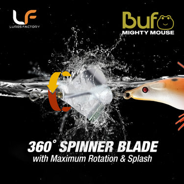 LURESFACTORY - BUFO MIGHTY MOUSE 5cm TOPWATER