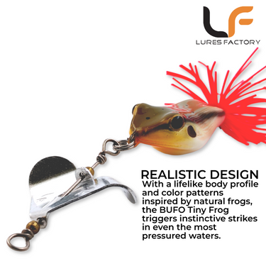 LURESFACTORY - BUFO TINY FROX 4cm 7.5g HARDBODY LURE TOP WATER