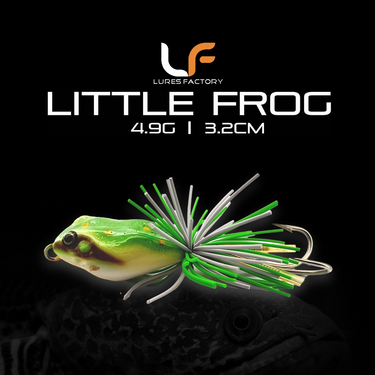 LURESFACTORY - MF LITTLE FROG 3.2cm 4.9g HARDBODY LURE SNAKEHEAD TOPWATER