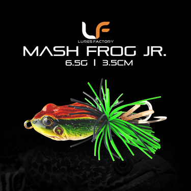LURESFACTORY - MF MASH FROG JR. 3.5cm 6.6g HARDBODY LURE TOPWATER