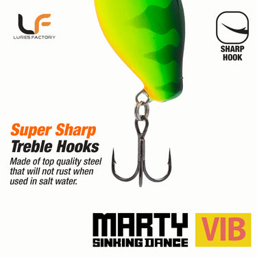 LURESFACTORY - MARTY VIB 3.5g/4.5g SINKING LURE