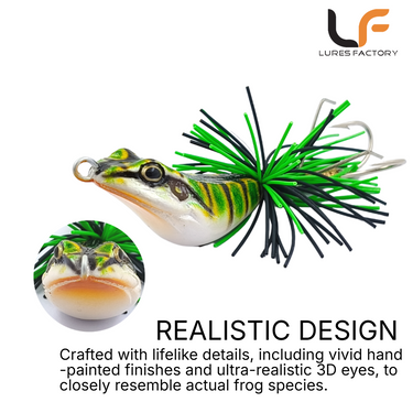 LURESFACTORY - TR COMMON FROG 4.3cm 6.5g HARDBODY LURE TOPWATER