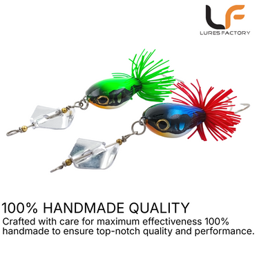 LURESFACTORY - TR GOLIATH BUZZBAIT JUNIOR 4cm 8.5g HARDBODY LURE TOPWATER