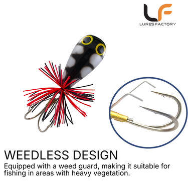 LURESFACTORY - TR JUMPER FROG JPF 4.5cm 11g HARDBODY LURE TOPWATER