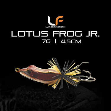 LURESFACTORY - TR LOTUS FROG JR. 4.5cm 7g HARDBODY LURE TOPWATER