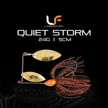 LURESFACTORY - QUIET STORM 10cm 26g SPINNERBAIT TOPWATER