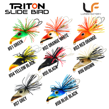 LURESFACTORY - TR SLIDE BIRD 4.5cm 8.5g HARDBODY LURE TOPWATER