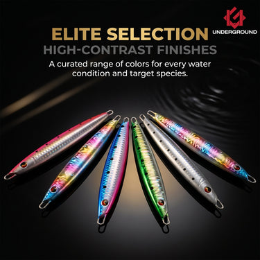 UNDERGROUND - DRIFT 60g/90g/120g/150g/180g/210g METAL JIG JIGGING FISHING