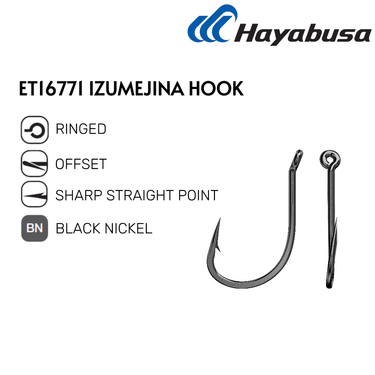 HAYABUSA - IZUMEJINA HOOK PACK ET1677 MADE IN JAPAN