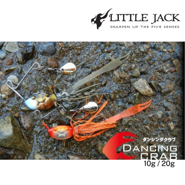 LITTLE JACK - DANCING CRAB 10g/20g MICRO SPINNERBAIT