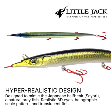 LITTLE JACK - SAYORIS 155mm SINKING PENCIL FISHING LURE