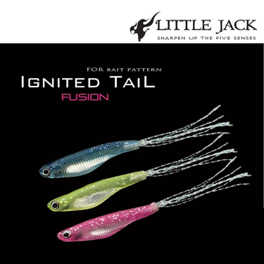 LITTLE JACK - IGNITED TAIL FUSION SOFT BAIT FISHING LURES