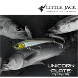 LITTLE JACK - UNICORN PLATE 17g/21g/28g SALTWATER PLUG/VIBRATION FINNESSE