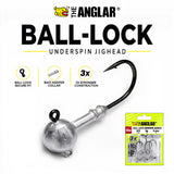 THE ANGLAR - BALL LOCK UNDERSPIN 5g/7g/10.5g/14g JIG HEAD