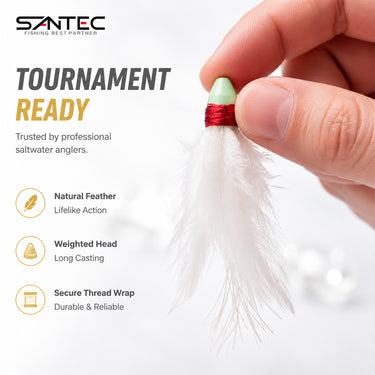 SANTEC - FISHING QUILL 6g/9g/18g/54g 3569 CASTING LURE