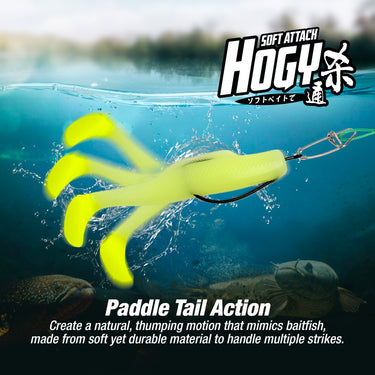 SANTEC - HOGY MINNOW LUMINOUS SOFT BAIT 2.5" X 8PCS / 3" X 6PCS SOFT LURE SOFT PLASTIC FISHING LURE
