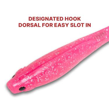SANTEC - ENKOU ELASTIC 2.5"/3.5"/4.5"/5.5" SOFT LURE SOFT BAIT