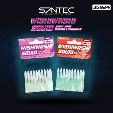 SANTEC - WISHIWASHI 4cm SQUID SOFT BAIT SOFT LURE