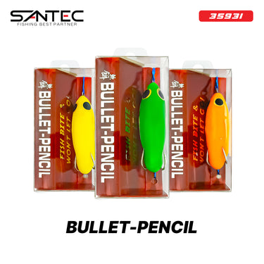 SANTEC - BULLET PENCIL WALKDOG 6cm 6.5g SOFT LURES SOFT BAIT