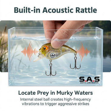 S.A.S - DEVIL CRANK 52mm 11g MID FLOATING HARDBODY FISHING LURE