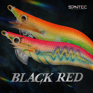 SANTEC - BLACKRED 8cm/10cm/12cm SQUID JIG SQUID BAIT SQUID FISHING