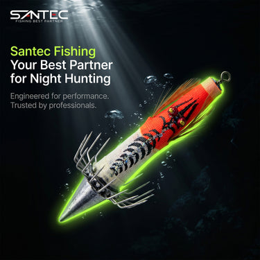 SANTEC - TWIST SQUID JIG CLOTH 80g/120g SQUID BAIT