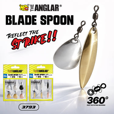 THE ANGLAR - BLADE SPOON WATER DROP/LONG LEAF BLADE FISHING ACCESSORIES