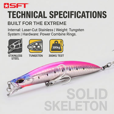 SFT - SEA HUNT 21g/24g/30g HARDBODY LURE FISHING LURE