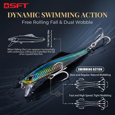 SFT - TAKUMI 30g/40g/65g/80g HARDBODY LURE FISHING LURE
