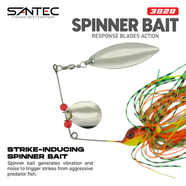 SANTEC - SPINNER BAIT-3828 FRESHWATER SPINNER