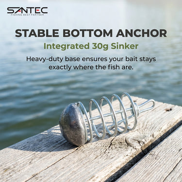 SANTEC - SPRING WITH SINKER 30g MATABOM FISHING ACCESSORIES