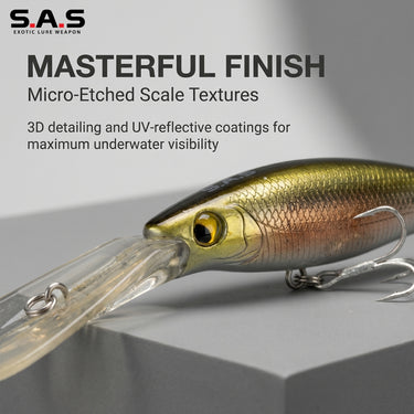 S.A.S - MAGNUM X MINNOW 110mm/130mm 25g/39g FLOATING HARDBODY FISHING LURE