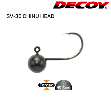 DECOY - SV-30 CHINU HEAD JIG HEAD MADE IN JAPAN