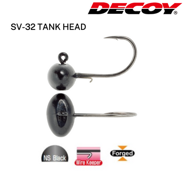DECOY - SV-32 TANK HEAD JIG HEAD MADE IN JAPAN