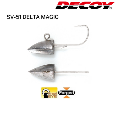 DECOY - SV-51 DELTA MAGIC JIG HEAD MADE IN JAPAN