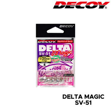 DECOY - SV-51 DELTA MAGIC JIG HEAD MADE IN JAPAN