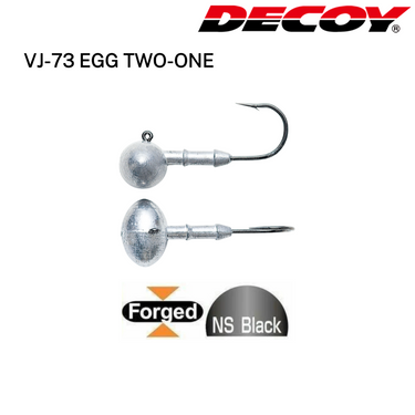 DECOY - VJ-73 EGG TWO-ONE JIG HEAD MADE IN JAPAN
