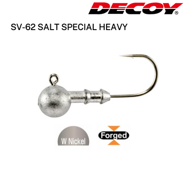 DECOY - SV-62 SALT SPECIAL HEAVY JIG HEAD MADE IN JAPAN