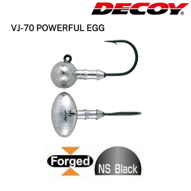 DECOY - VJ-70 POWERFUL EGG JIG HEAD MADE IN JAPAN