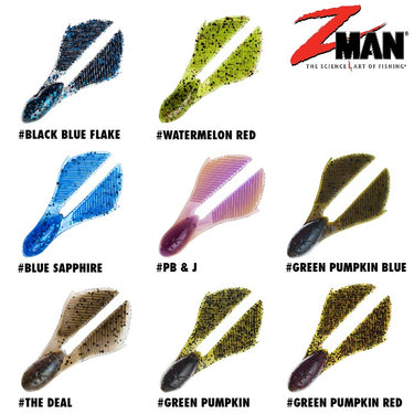 Z-MAN - BATWINGZ 2.75" x 6PCS SOFT LURE SOFT PLASTIC BAIT