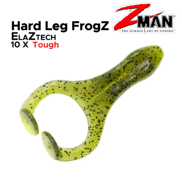 Z-MAN - HARD LEG FROGZ 4"x 3PCS SOFT LURE SOFT BAIT TOPWATER FROG