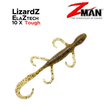 Z-MAN - LIZARDZ-6" x 6PCS SOFT LURE SOFT BAIT LIZARD